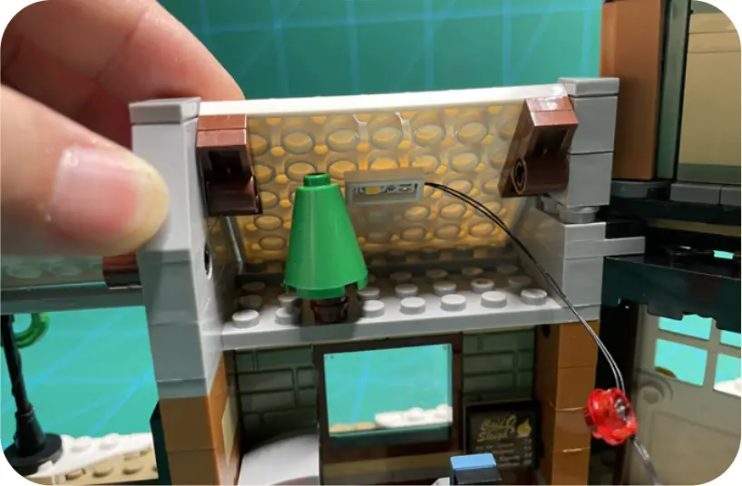 GAME OF BRICKS Light Kit for Winter Village Station Step 2_D