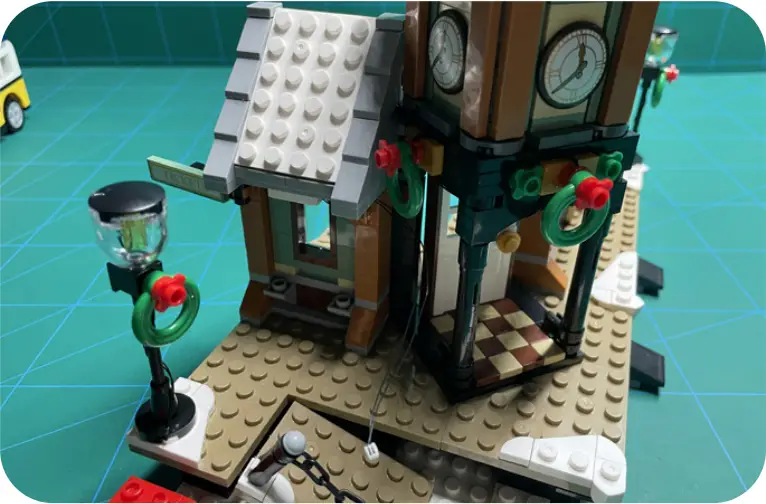 GAME OF BRICKS Light Kit for Winter Village Station Step 2_S