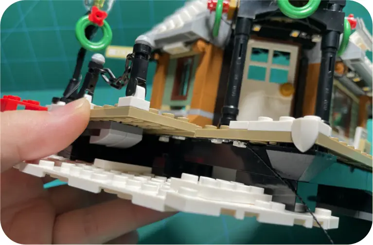 GAME OF BRICKS Light Kit for Winter Village Station Step 3_D