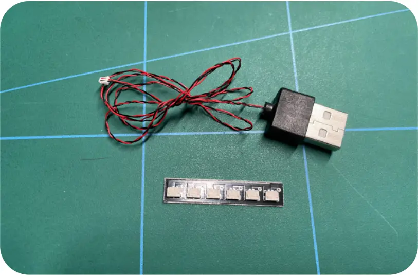 GAME OF BRICKS Light Kit for Winter Village Station Step 5_A