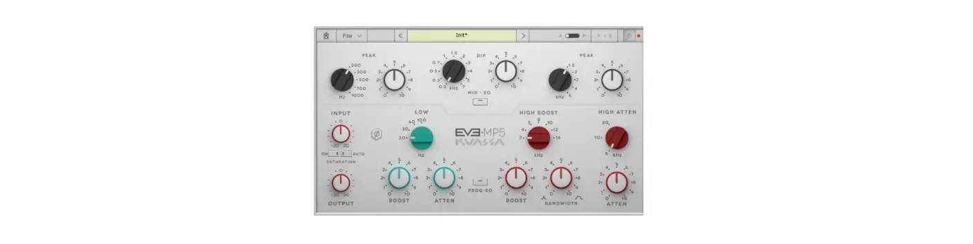 Kuassa Eve-mp5 Equalizer Owner's Manual Kuassa Eve-mp5 Equalizer Owner's Manual