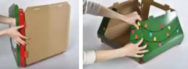 anko 43190768 Cat Scratcher Box Christmas Tree 02