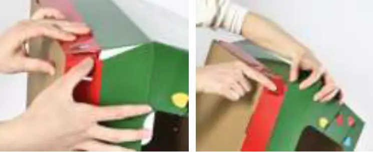 anko 43190768 Cat Scratcher Box Christmas Tree 03