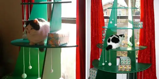 Anko 43190768 Cat Scratcher Box Christmas Tree Instruction Manual