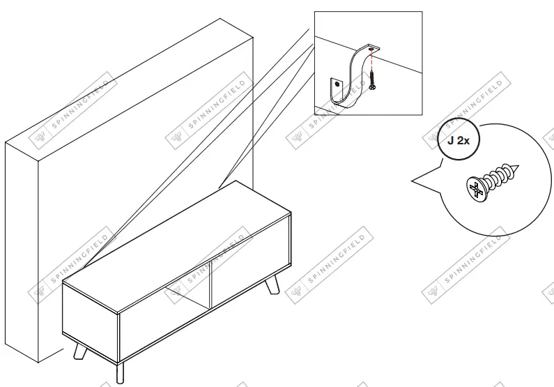 VonHaus-3000789-Black-Rattan-Compact-TV-Unit-FIG10