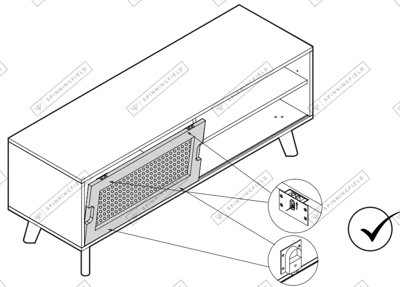 VonHaus-3000789-Black-Rattan-Compact-TV-Unit-FIG13