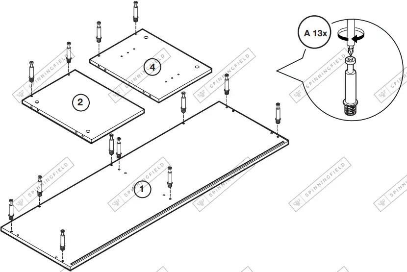 VonHaus-3000789-Black-Rattan-Compact-TV-Unit-FIG3