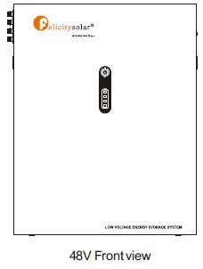 Felicitysolar LPBA48170 LiFePO4 Battery System for Households-9
