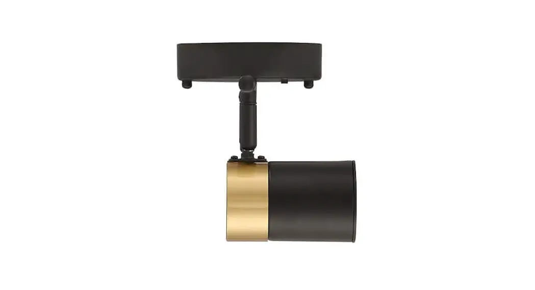 Envirolite Evt31053c5 Gilded 2 Ft. 3-light Matte Black With Brushed Gold Integrated Led Selectable Cct Instruction Manual