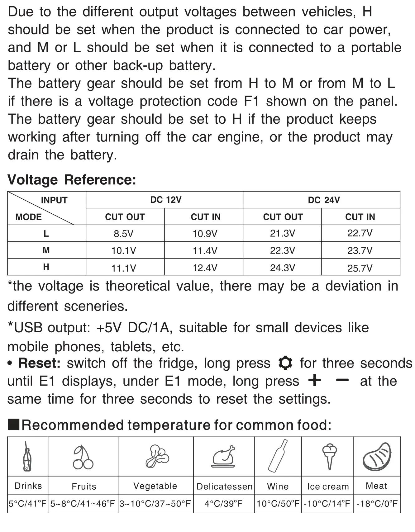 BRASS MONKEY GH2027 15L Portable Fridge Freezer - Operation 2
