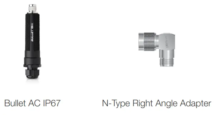 UBIQUITI BulletAC IP67 AirMAX Bullet AC Dual-Band Radio
