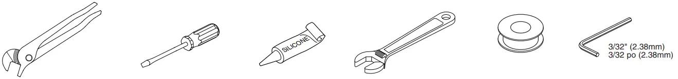 BRIZO-6310-Three-Handle-Rosette-Bidet-Valve-FIG2