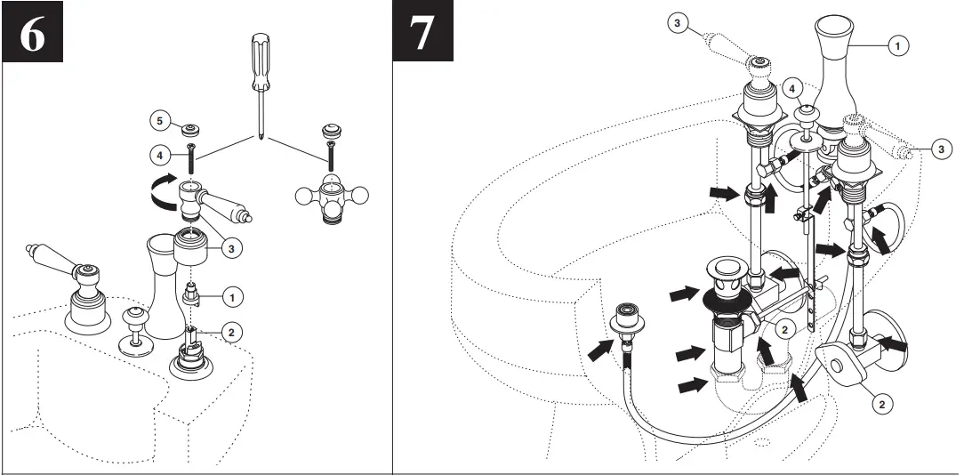 BRIZO-6310-Three-Handle-Rosette-Bidet-Valve-FIG9