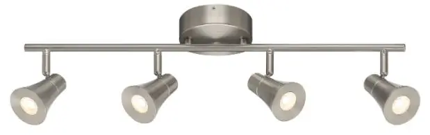 DESIGNERS FOUNTAIN EVT41052D3-35 4-Light Contemporary Flush Mount