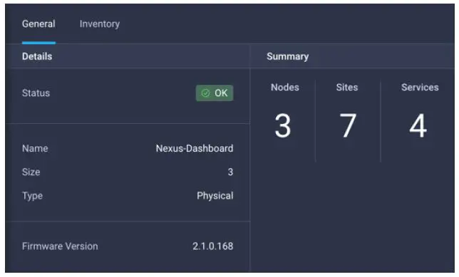 CISCO Intersight Nexus Dashboard Base-13
