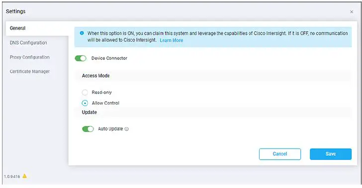 CISCO Intersight Nexus Dashboard Base-2