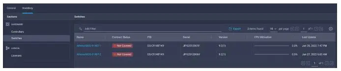 CISCO Intersight Nexus Dashboard Base-21