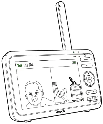 vtech VM350 2 Full Color Video Monitor - For VM350 4