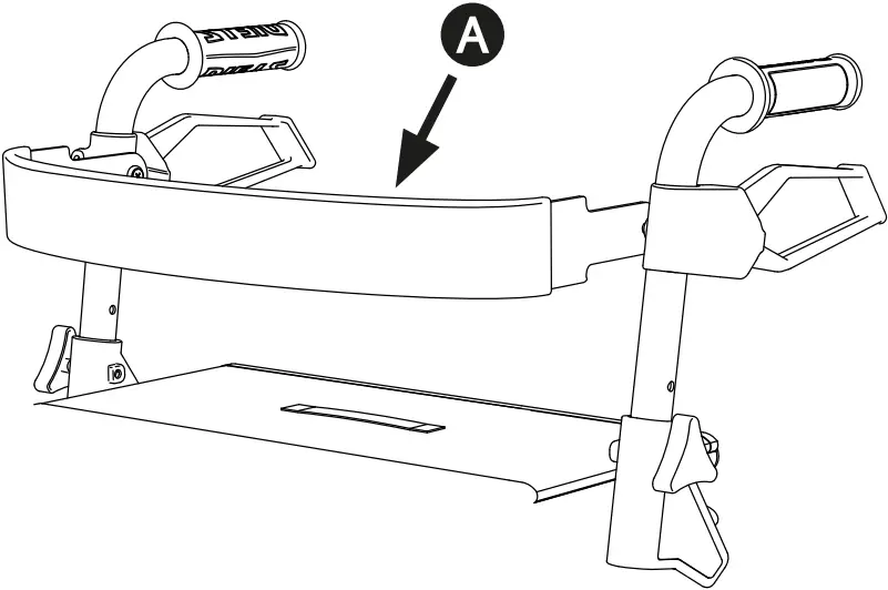 TAiMA Lightweight Rollator - BACKREST
