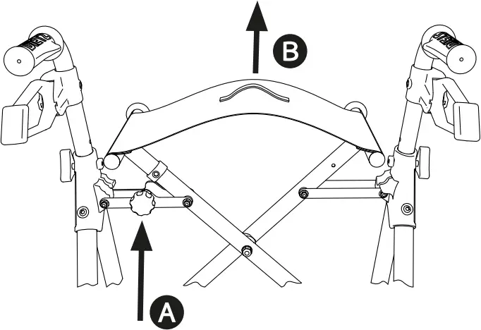 TAiMA Lightweight Rollator - FOLDING UP YOUR ROLLATOR