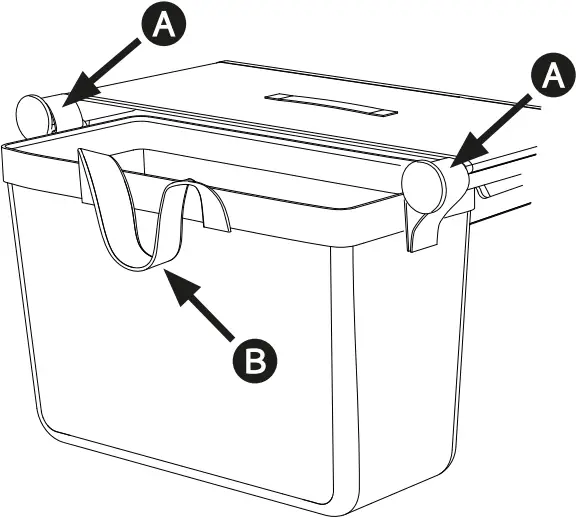 TAiMA Lightweight Rollator - SHOPPING BAG