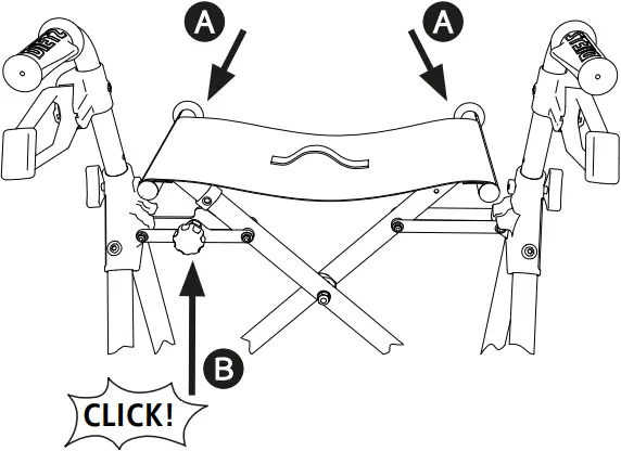 TAiMA Lightweight Rollator - UNFOLDING THE ROLLATOR