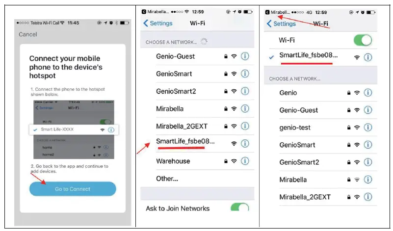Kmart I004686 Genio Wi-Fi Pixel 6 Piece Linear Wall Light 15