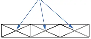 Kmart I004686 Genio Wi-Fi Pixel 6 Piece Linear Wall Light 17