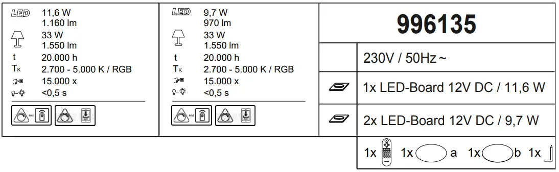 Leuchten Direkt 996135 LED Floor Lamp 3 Filigree Light