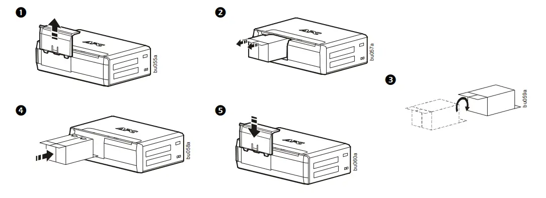 APC BR1200G RS Power Saving Back UPS- Connect the Battery