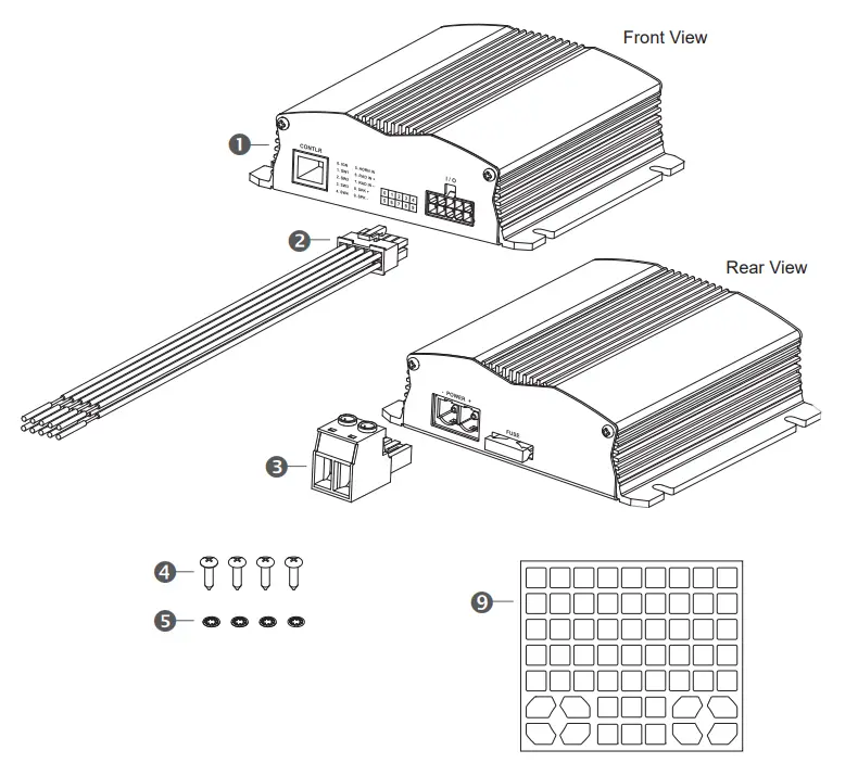 Cell2 SDF104H Button Hand Held Controller - Fig 1