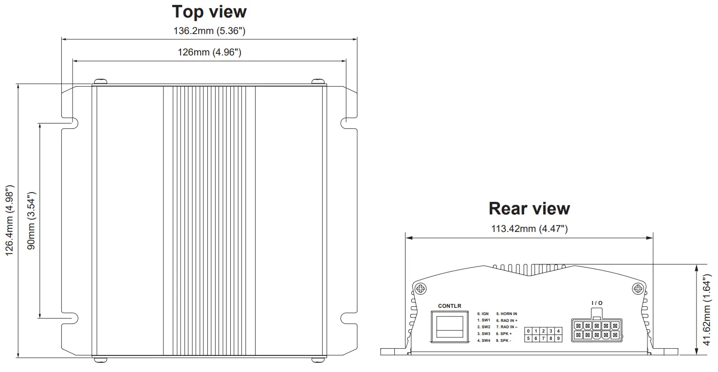 Cell2 SDF104H Button Hand Held Controller - Fig 7