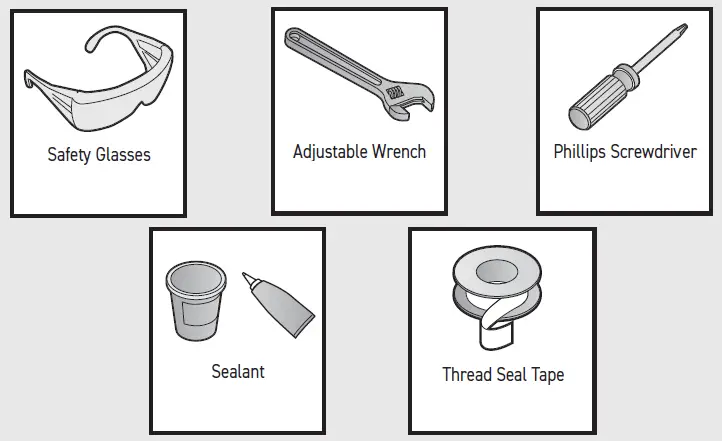 MOEN-69000-Two-Handle-Widespread-Lavatory-Rough-In-Valve- FIG-1
