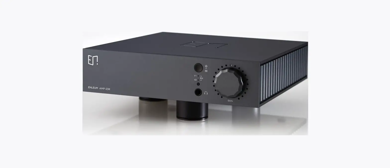 Enleum Amp-23r Headphone Or Speaker Amplifier Owner's Manual