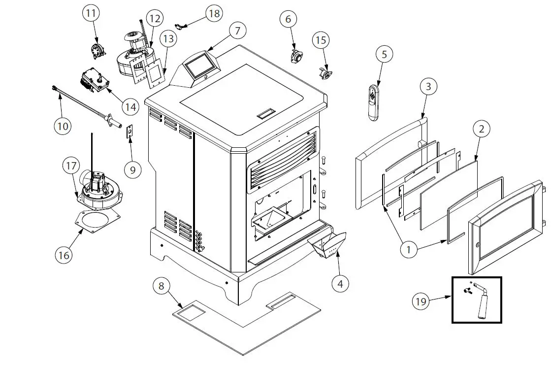 KING-KP5522-Pellet-Stove-170-lb-Hopper-fig- (17)