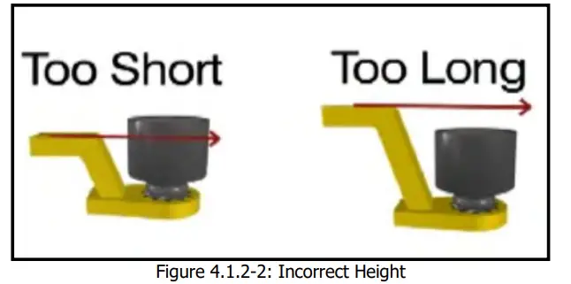 Digital B RAD Battery Torque Wrench - CAUTION 2
