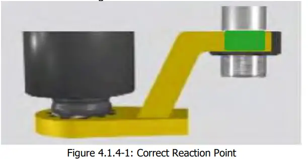 Digital B RAD Battery Torque Wrench - CAUTION 5