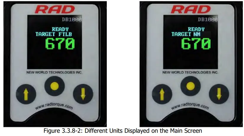 Digital B RAD Battery Torque Wrench - Unlocking Access Levels12