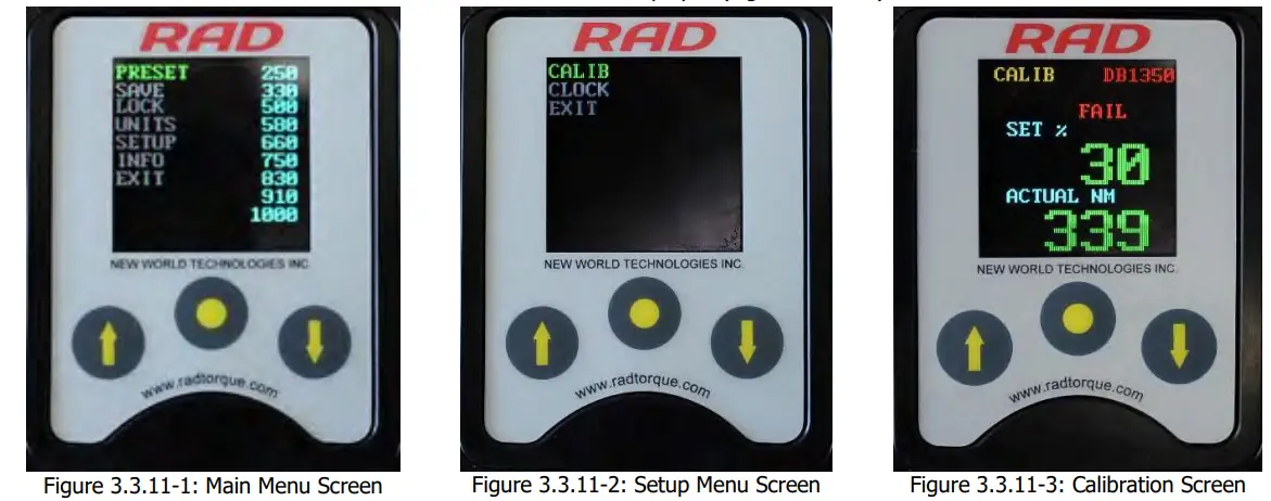 Digital B RAD Battery Torque Wrench - Unlocking Access Levels15
