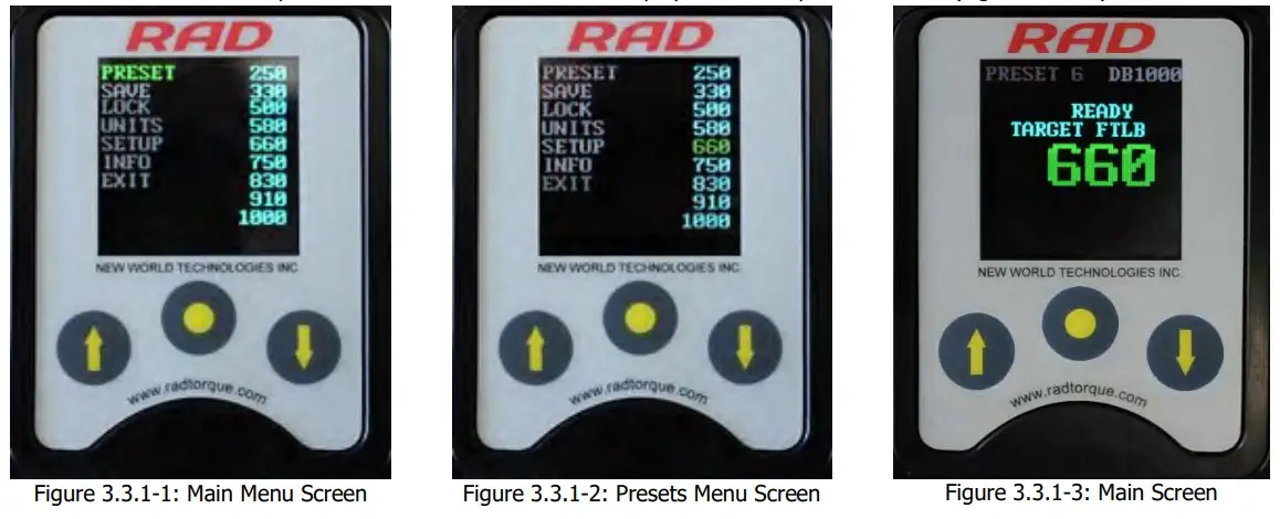 Digital B RAD Battery Torque Wrench - Unlocking Access Levels4