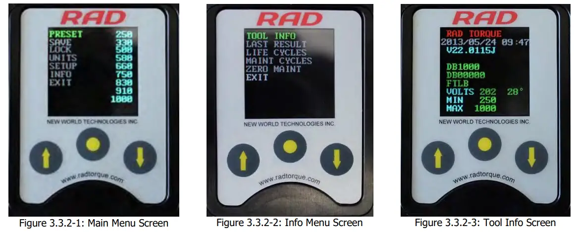 Digital B RAD Battery Torque Wrench - Unlocking Access Levels5