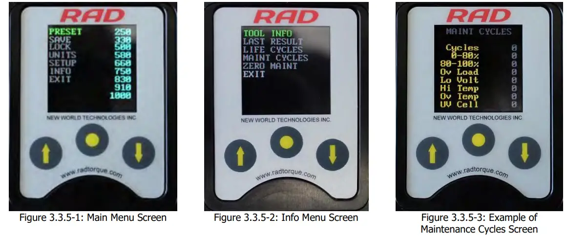 Digital B RAD Battery Torque Wrench - Unlocking Access Levels8