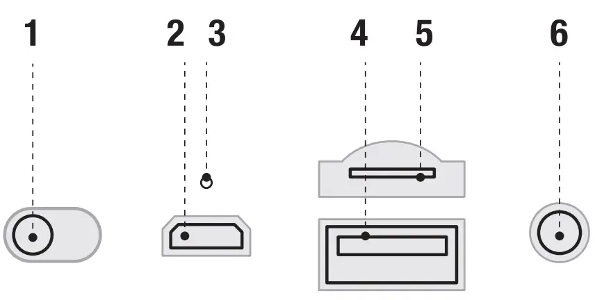 MERKURY 8062 Sound Tower Pro LED Speaker - switch