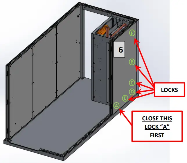 ROLL-INS BLAST CHILLEacR ASSEMBLY INSTRUCTION