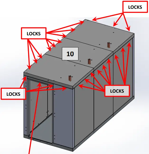 ROLL-INS BLAST CHILLEacR ASSEMBLY INSTRUCTION