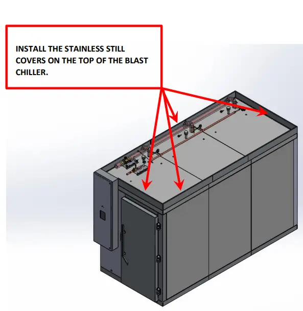 ROLL-INS BLAST CHILLEacR ASSEMBLY INSTRUCTION