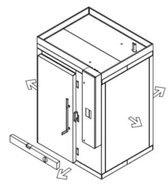 ROLL-INS BLAST CHILLEacR ASSEMBLY INSTRUCTION