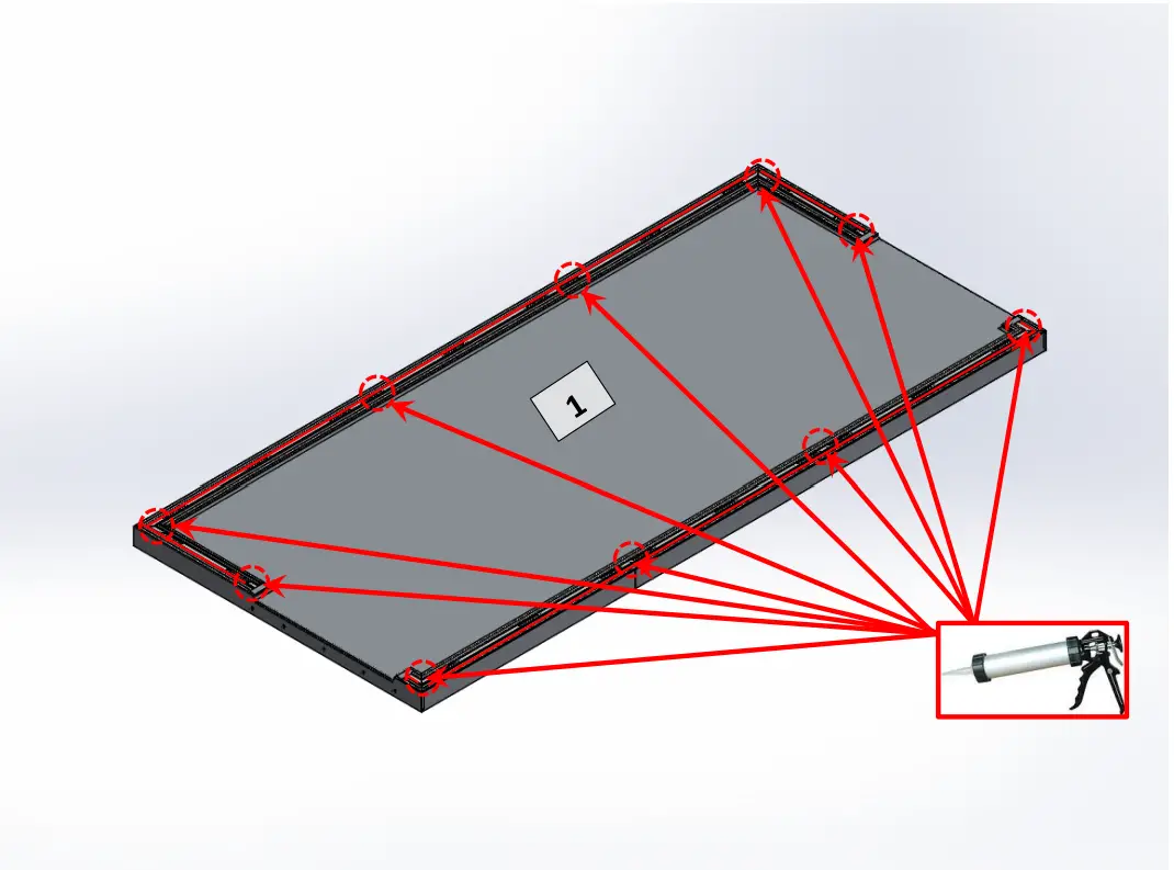 ROLL-INS BLAST CHILLEacR ASSEMBLY INSTRUCTION