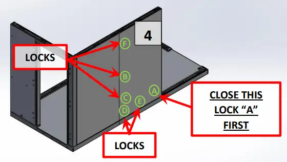 ROLL-INS BLAST CHILLEacR ASSEMBLY INSTRUCTION