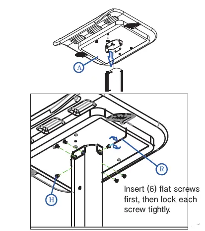 CTA QPAD-HRSWLT-Height-Adjustable-Rolling-Workstation-Cart-with-Laptop-Holder-FIG- (5)